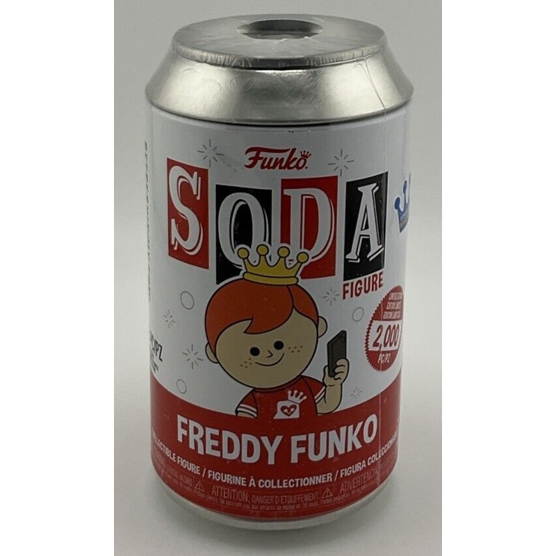 SEALED Funko Vinyl Soda: SOCIAL MEDIA Freddy Funko Exclusive LE:2000Pcs