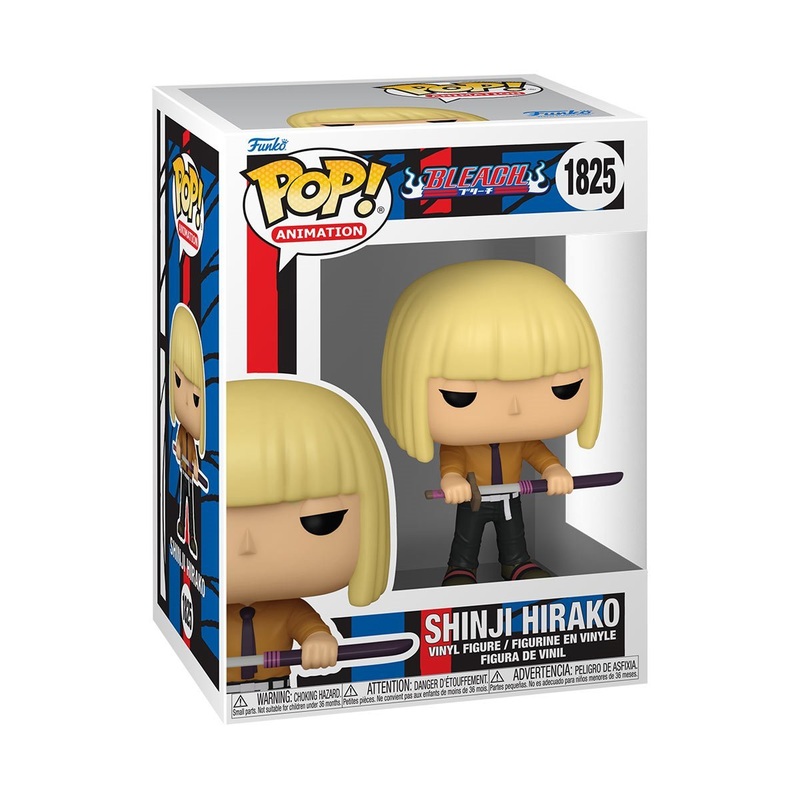 Shinji Hirako Funko Pop! Animation Bleach - Approx. 4" Collectible Vinyl Figure #1825 with Display Box Protector Case