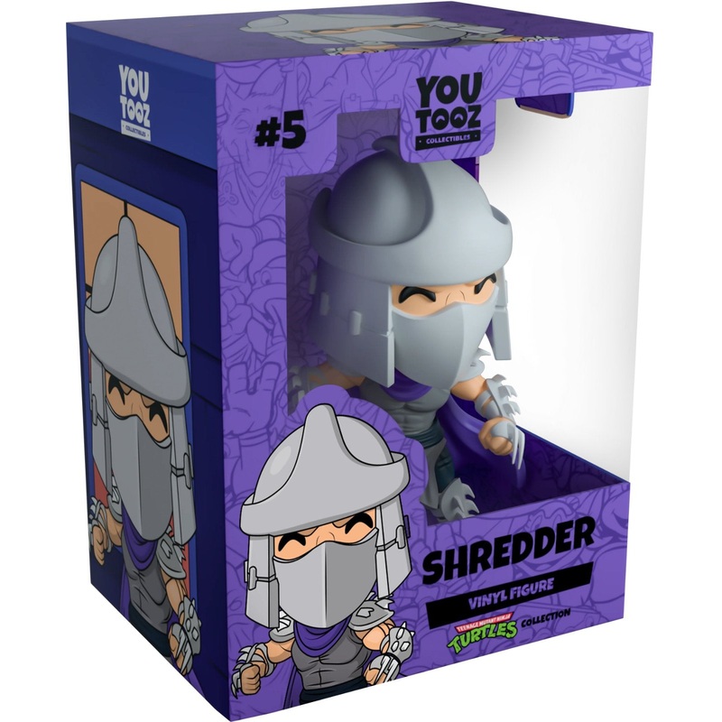 Shredder Youtooz The Teenage Mutant Ninja Turtles Collection - 4.6" Collectible Vinyl Figure #5 with Window Display Box
