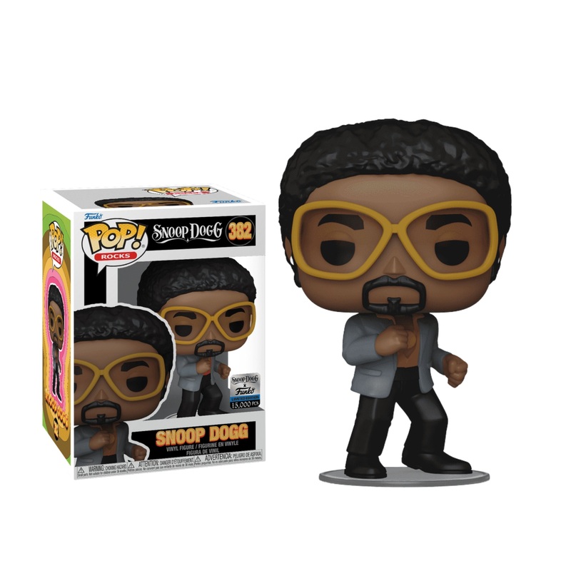 Snoop Dogg (Disco - Sensual Seduction) Funko Pop! Rocks - Snoop Dogg x Funko Limited Edition 15,000 pcs - Approx. 4.2" Collectible Exclusive Vinyl Figure #382 with Display Box Protector Case