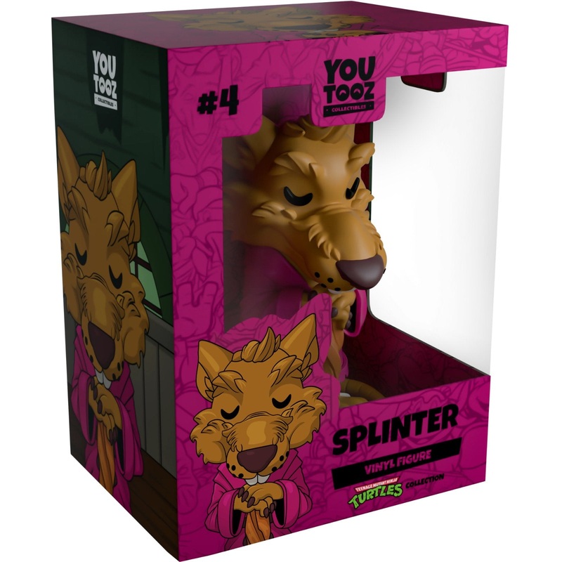 Splinter Youtooz The Teenage Mutant Ninja Turtles Collection - 4.3" Collectible Vinyl Figure #4 with Window Display Box