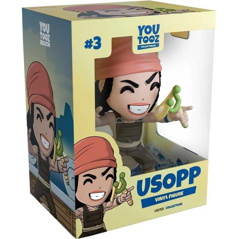 Usopp Youtooz One Piece Collection - Approx. 4.5" Collectible Vinyl Figure #3 with Window Display Box