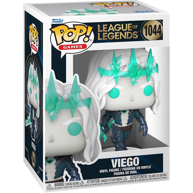 Viego Funko Pop! Games League of Legends - Approx. 4 1/4" Collectible Vinyl Figures #1044 with Display Box Protector Case