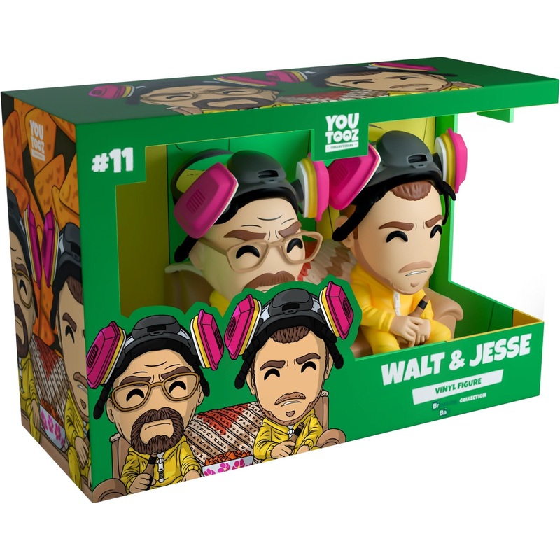 Walt and Jesse Youtooz Breaking Bad Collection - Approx. 4.4" Collectible Vinyl Figure #11 with Window Display Box