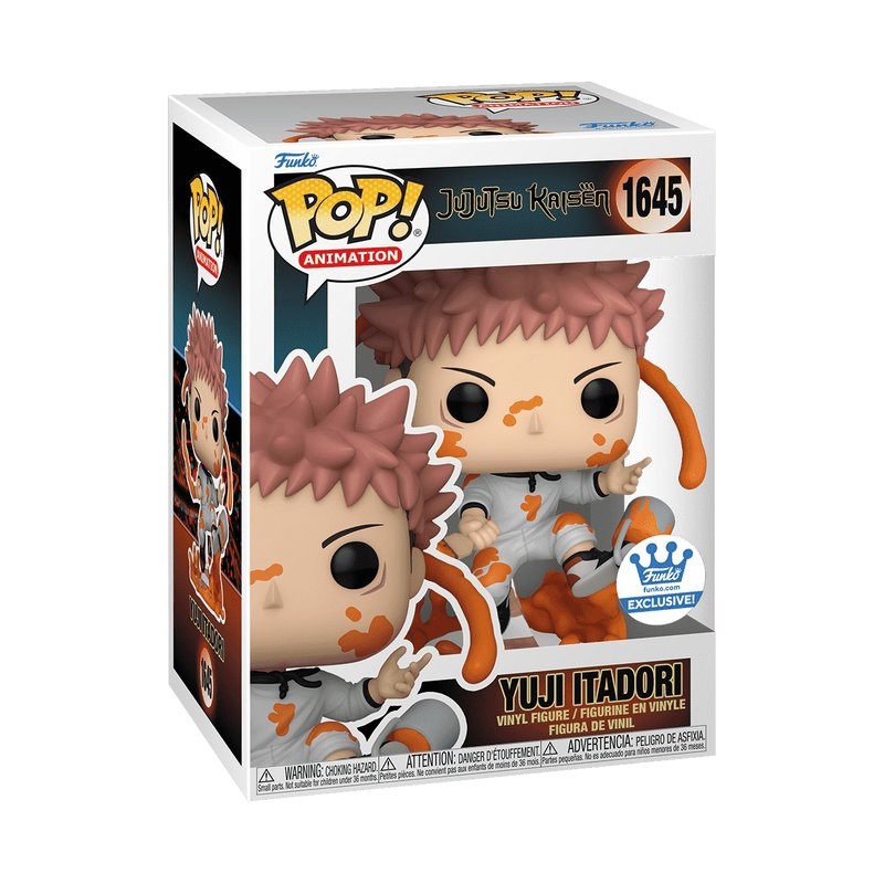 Yuji Itador #1645 Funko Pop! Animation Jujutsu Kaisen - Approx. 4.8" Collectible Exclusive Vinyl Figure