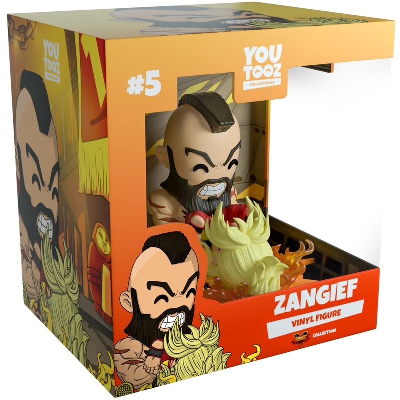Zangief Youtooz Street Fighter Collection - 5" Collectible Vinyl Figure #5 with Window Display Box