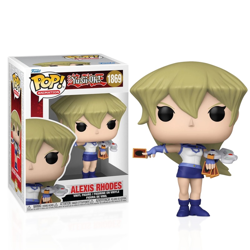 Alexis Rhodes Funko Pop! Animation Yu-Gi-Oh! - Approx. 3 3/4" Collectible Vinyl Figure #1869 with Display Box Protector Case