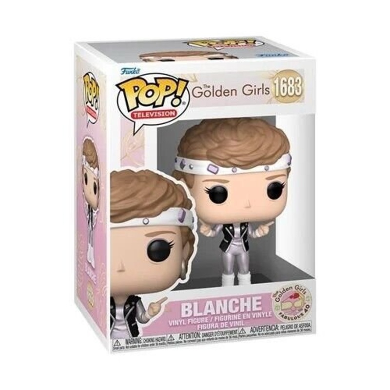 Blanche Funko Pop! Television The Golden Girls - Approx. 3 3/4" Collectible Vinyl Figure #1683 with Display Box Protector Case