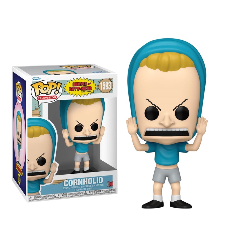 Cornholio Funko Pop! Television Beavis and Butt-Head - Approx. 4 3/4" Collectible Vinyl Figure #1593 Bundled with Display Box Protector Case