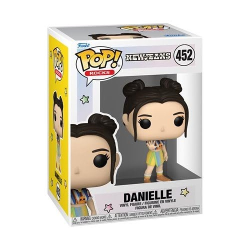 Danielle Funko Pop! Rocks New Jeans - Approx. 4" Collectible Vinyl Figure #452 Bundled with Display Box Protector Case