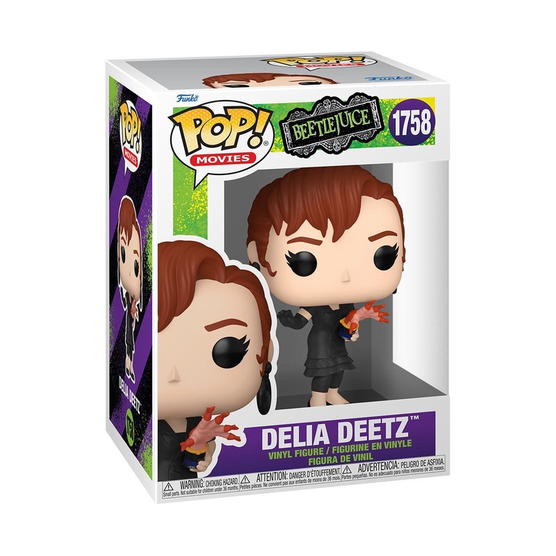 Delia Deetz Funko Pop! Movies Beetlejuice - Approx. 4" Collectible Vinyl Figure #1758 with Display Box Protector Case