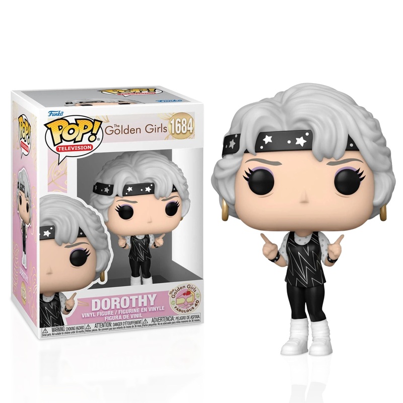 Dorothy Funko Pop! Television The Golden Girls 40th Anniversary - Approx. 3 3/4" Collectible Vinyl Figure #1684 with Display Box Protector Case