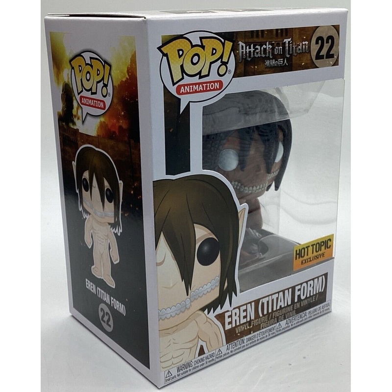 Funko Pop! Vinyl: Attack on Titan - Eren Jaeger (Titan Form) - Hot Topic...