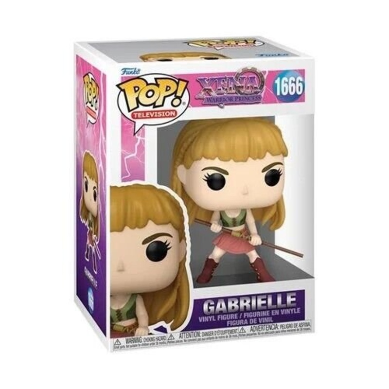 Gabrielle Funko Pop! Television Xena Warrior Princess - Approx. 4" Collectible Vinyl Figure #1666 with Display Box Protector Case