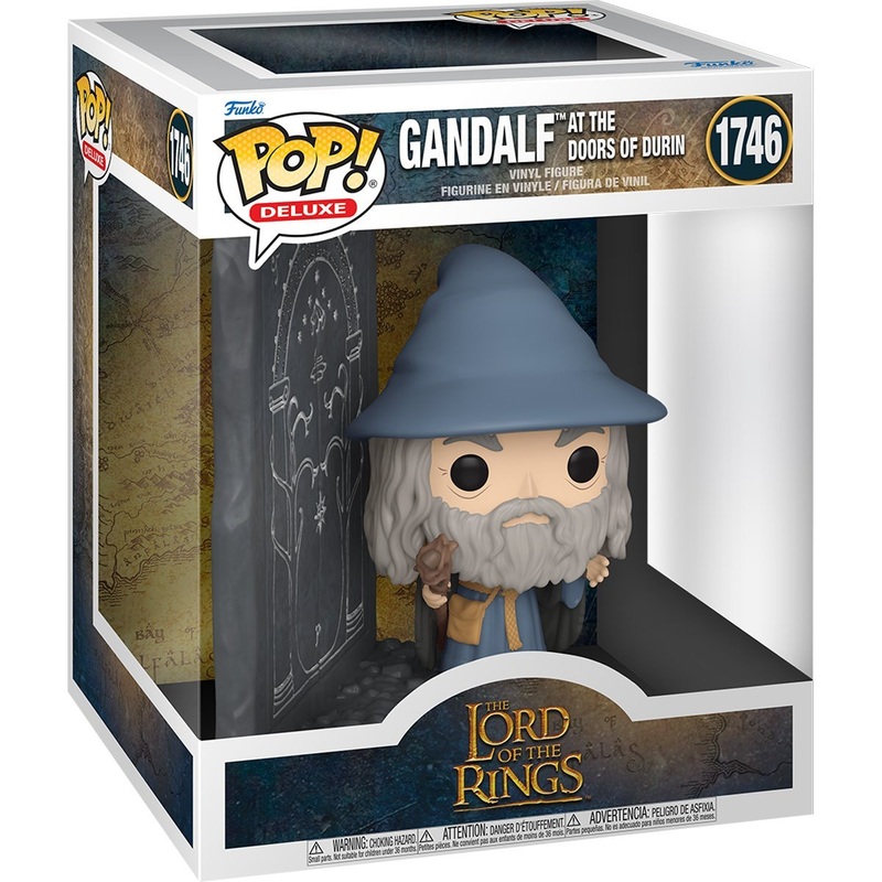 Gandalf at The Doors of Durin #1746 Funko Pop! Deluxe The Lord of the Rings - Approx.6 1/2" Collectible Vinyl Figure