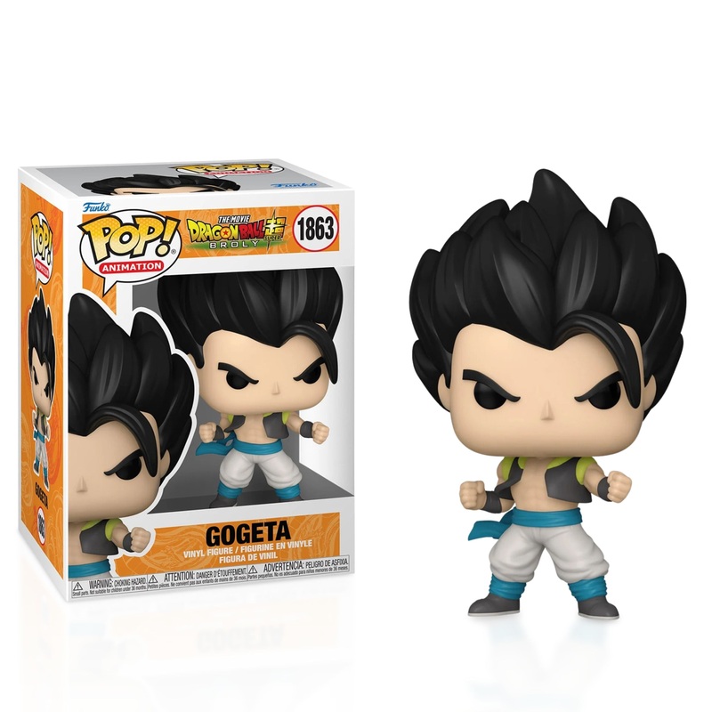 Gogeta Funko Pop! Animation The Movie Dragon Ball Super Broly - Approx. 5 1/4" Collectible Vinyl Figure #1863 Bundled with Display Box Protector Case