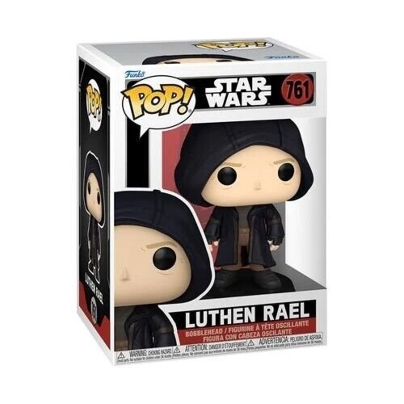 Luthen Rael Funko Pop! Star Wars: Andor - Approx. 3 3/4" Collectible Vinyl Figure #761 Bundled with Display Box Protector Case