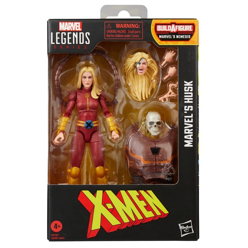 Marvel's Husk Marvel Legends Series X-Men - 6" Build A Figure Marvel's Nemesis by Hasbro