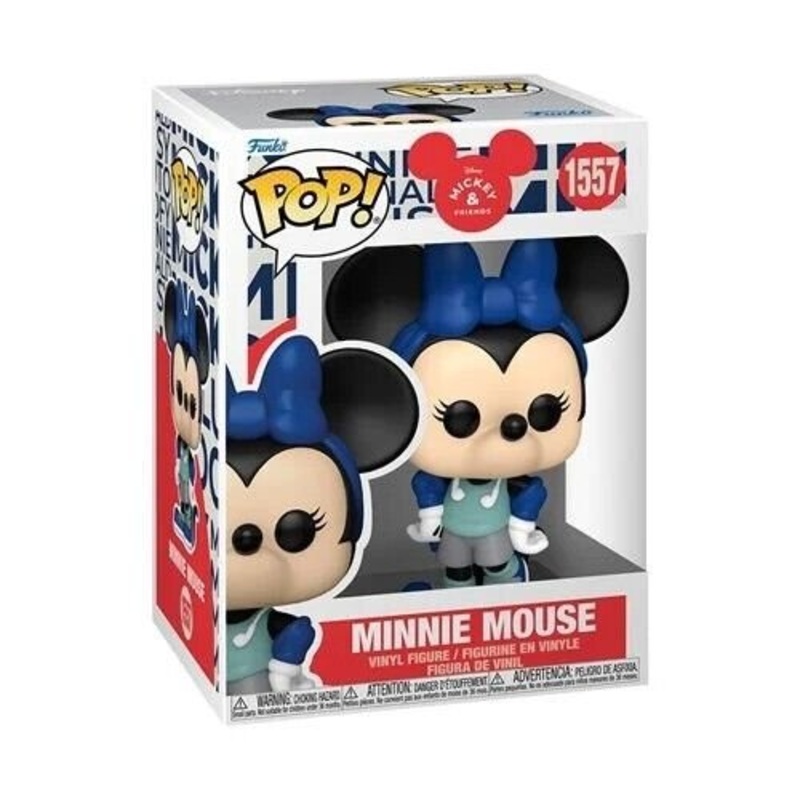 Minnie Mouse (Hot Girl Walk) Funko Pop! Disney Mickey and Friends - Approx. 3 3/4" Collectible Vinyl Figure #1557 Bundled with Display Box Protector Case