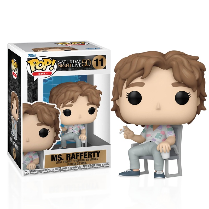 Ms. Rafferty Funko Pop! SNL Saturday Night Live 50th Anniversary - Approx. 3 1/2" Collectible Vinyl Figure #11 Bundled with Display Box Protector Case