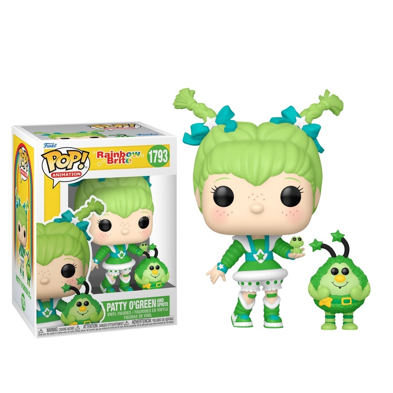Patty O'Green and Sprite Funko Pop! Animation Rainbow Brite - Approx. 3 3/4" Collectible Vinyl Figure #1793 Bundled with Display Box Protector Case