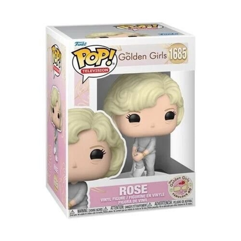 Rose Funko Pop! Television The Golden Girls 40th Anniversary - Approx. 3 3/4" Collectible Vinyl Figure #1685 with Display Box Protector Case