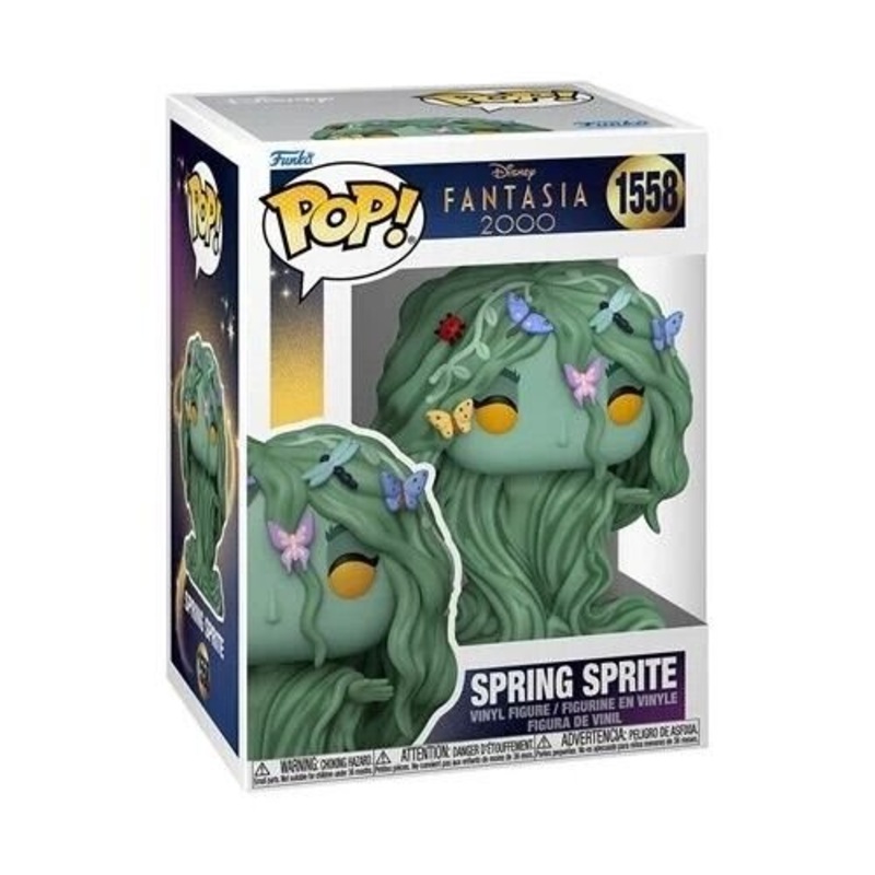 Spring Sprite Funko Pop! Disney Fantasia 2000 - Approx. 4" Collectible Vinyl Figure #1558 with Display Box Protector Case