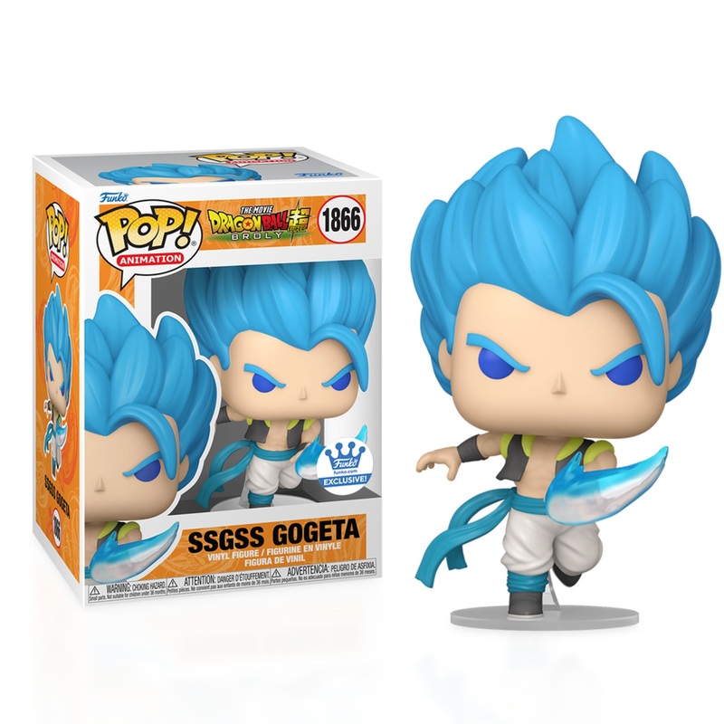 SSGSS Gogeta #1866 Funko Pop! Animation Dragon Ball Super: Broly - Approx. 5.4" Exclusive Collectible Vinyl Figure