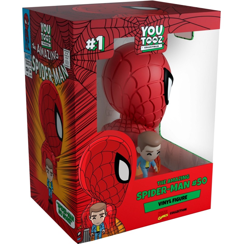 The Amazing Spider-Man #50 Youtooz Spider-Man Collection - 4.4" Collectible Vinyl Figure #1 in Window Display Box