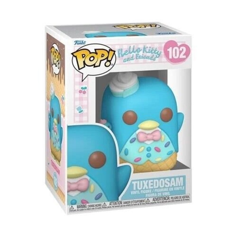 Tuxedosam (Ice Cream) Funko Pop! Hello Kitty and Friends - Approx. 3 3/4" Collectible Vinyl Figure #102 with Display Box Protector Case