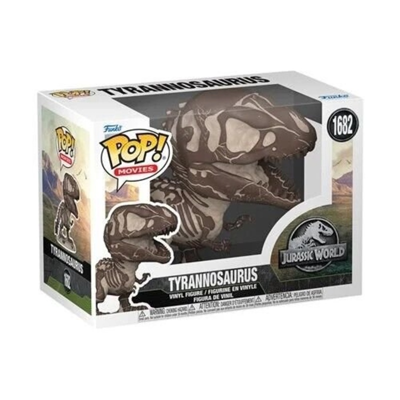 Tyrannosaurus #1682 Funko Pop! Movies Jurassic Park Fossil - Approx. 4" Collectible Vinyl Figure