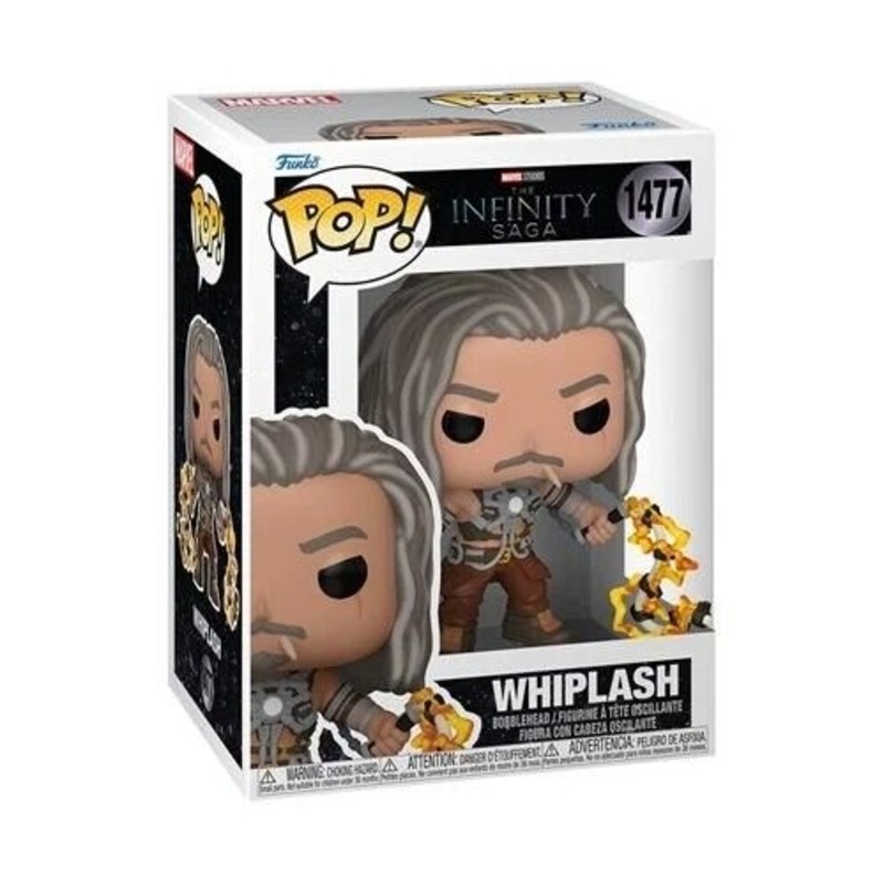 Whiplash Funko Pop! Marvel Studios MCU Archives The Infinity Saga Iron Man 2 - Approx. 4" Collectible Vinyl Figure #1477 with Display Box Protector Case