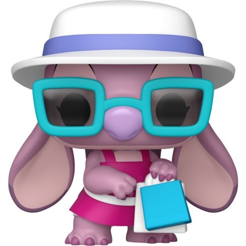 Angel with Bags Funko Pop! Disney Lilo and Stitch - Approx. 3 3/4" Special Series Exclusive Collectible Vinyl Figure #1574 Bundled with Display Box Protector Case
