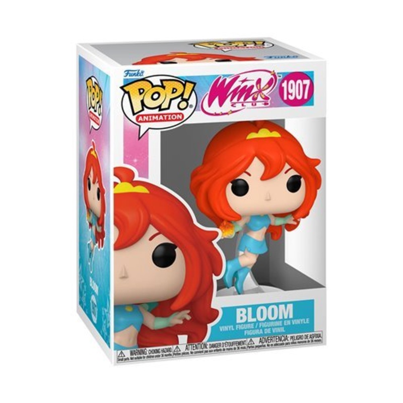 Bloom Funko Pop! Animation Winx Club - Approx. 4 1/2" Collectible Vinyl Figure #1907 Bundled with Display Box Protector Case