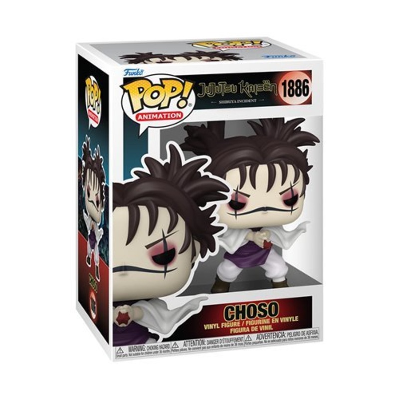 Choso Funko Pop! Animation Jujutsu Kaisen - Approx. 4 1/2" Collectible Vinyl Figure #1886 with Display Box Protector Case