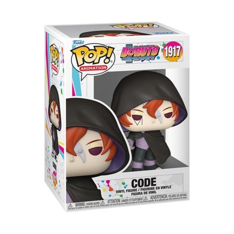 Code Funko Pop! Animation Naruto Boruto Next Generations - Approx. 3 3/4" Collectible Vinyl Figure #1917 Bundled with Display Box Protector Case