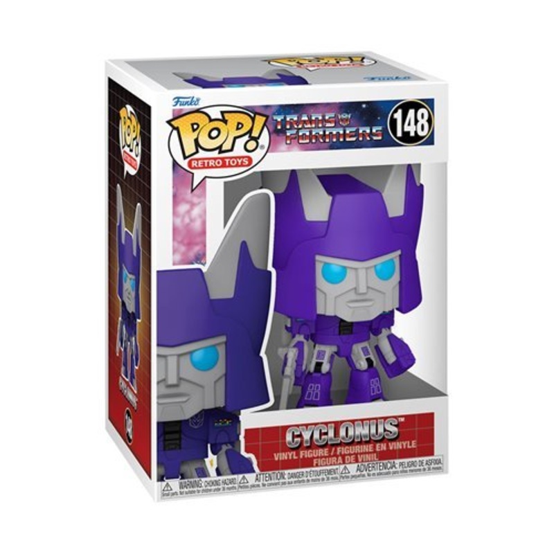 Cyclonus Funko Pop! Retro Toys Transformers - Approx. 5 1/2" Collectible Vinyl Figure #148 Bundled with Display Box Protector Case
