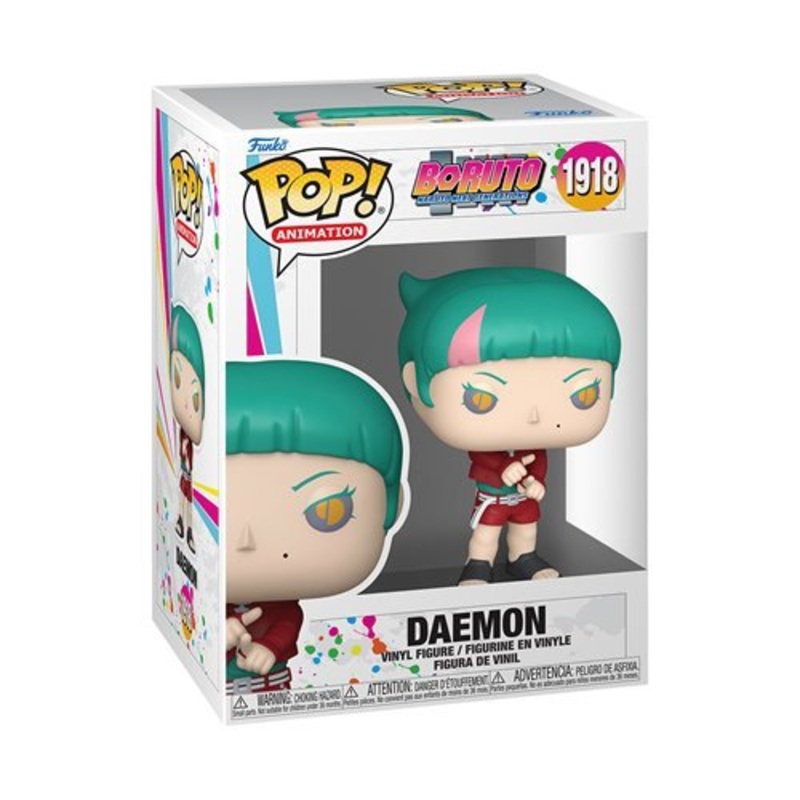 Daemon Funko Pop! Animation Naruto Boruto Next Generations - Approx. 3 3/4" Collectible Vinyl Figure #1918 Bundled with Display Box Protector Case