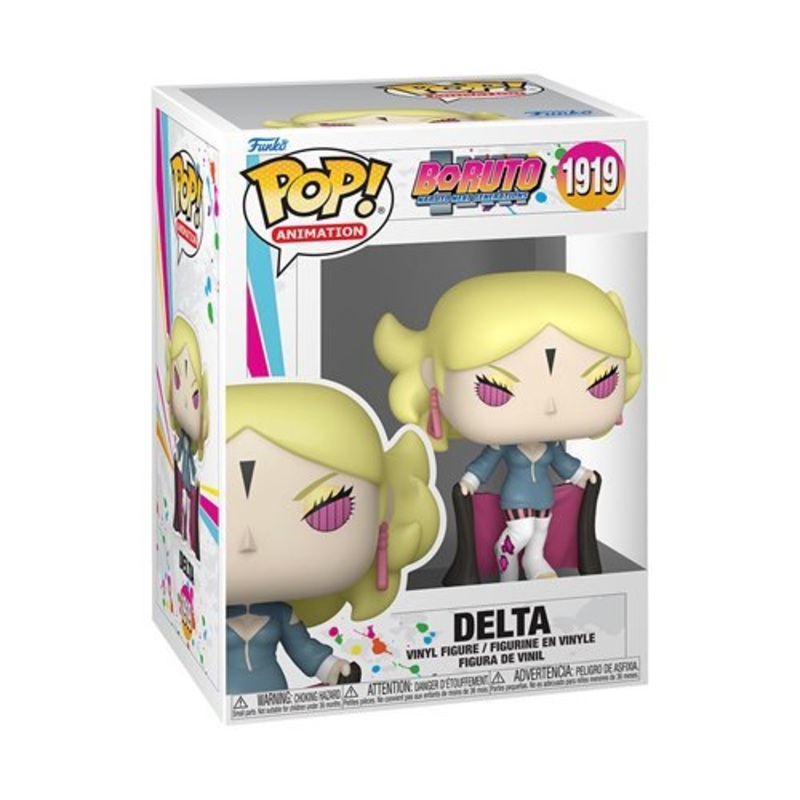 Delta Funko Pop! Animation Boruto Naruto Next Generations - Approx. 3 3/4" Collectible Vinyl Figure #1919 Bundled with Display Box Protector Case