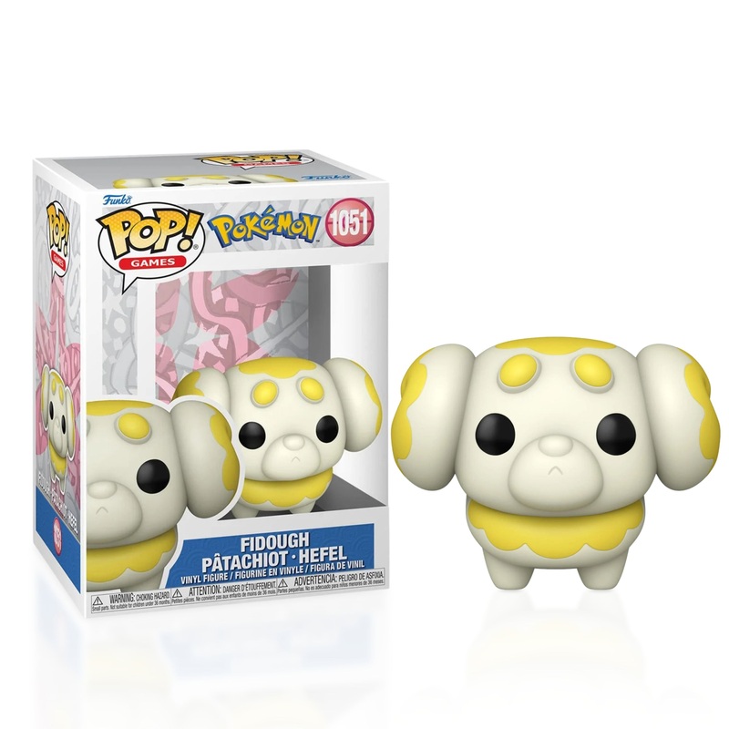Fidough Funko Pop! Games Pokemon - Approx. 2 1/2" Collectible Vinyl Figure #1051 with Display Box Protector Case