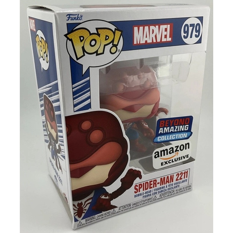 Funko Pop! Vinyl: Marvel - Spider-Man 2211 - AMZ E #979 (damaged see Desc)