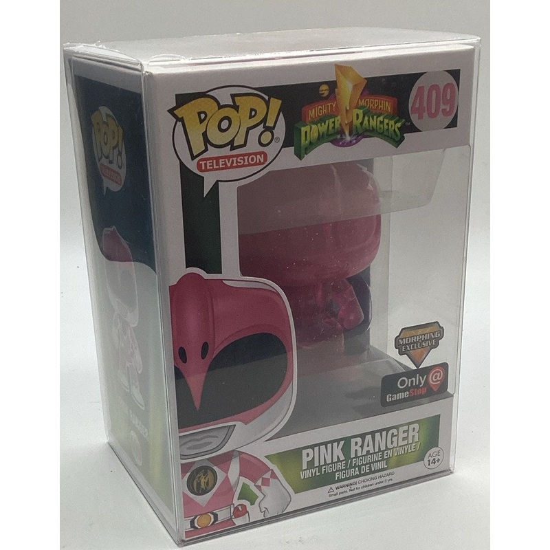 Funko Pop! Vinyl:Power Rangers-Pink Ranger-(Teleporting)-GameStop Morphing Exclu
