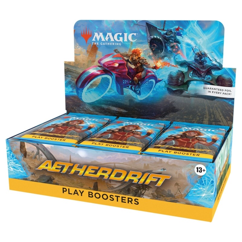 Magic: The Gathering - Aetherdrift Play Booster Box DFT - 30 packs Collectible Card Game