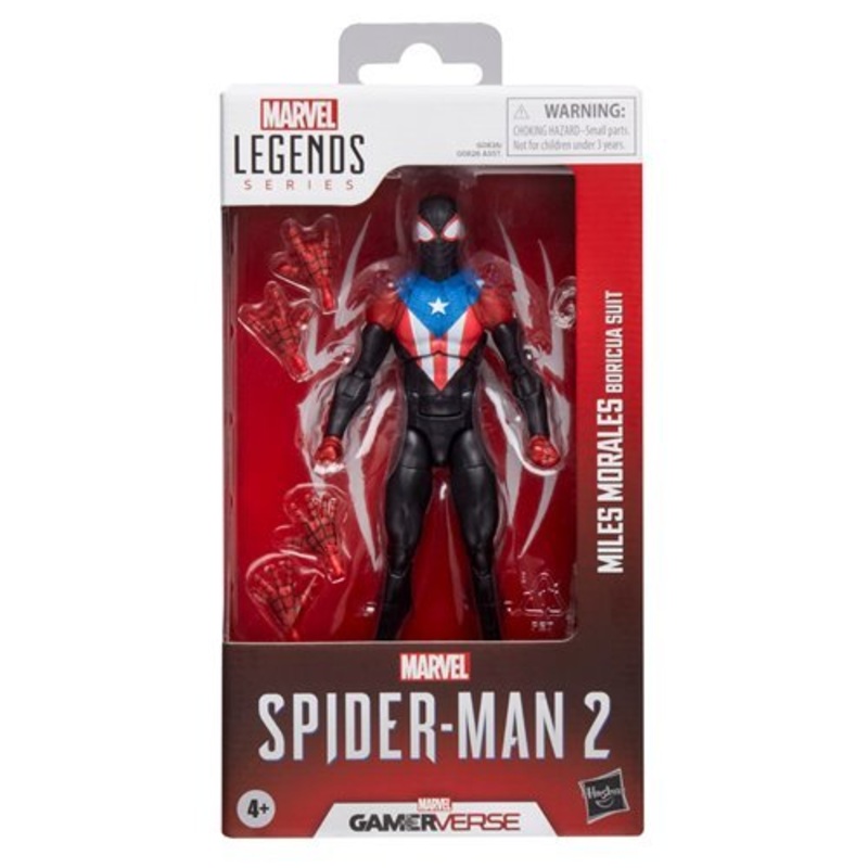 Marvel Legends Series Marvel Spider-Man 2 Gamerverse Miles Morales Boricua Suit 6-Inch Collectible Action Figure by Hasbro - Estimated Arrival: June 2025 (PRE-SALE)