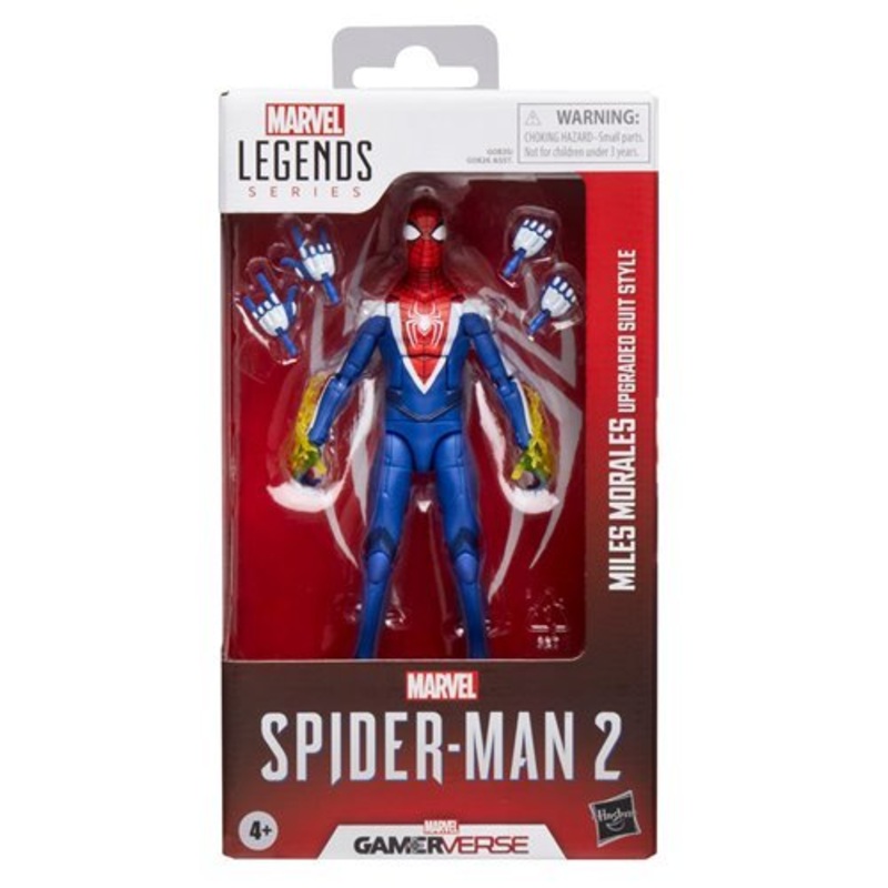 Marvel Legends Series Marvel Spider-Man 2 Gamerverse Miles Morales Upgraded Suit Style 6-Inch Collectible Action Figure by Hasbro - Estimated Arrival: June 2025 (PRE-SALE)