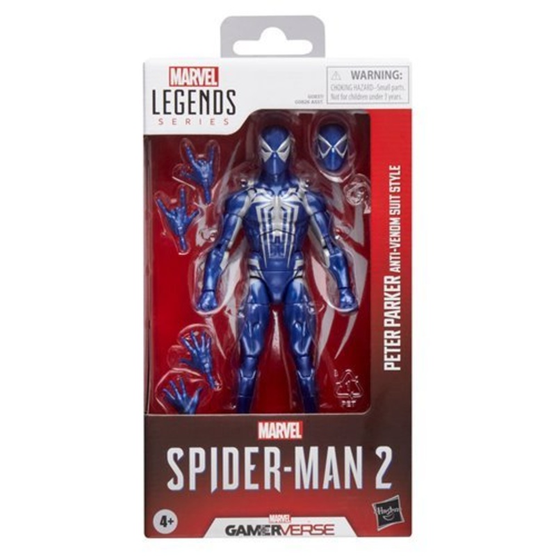 Marvel Legends Series Marvel Spider-Man 2 Gamerverse Peter Parker Anti-Venom Suit Style 6-Inch Collectible Action Figure by Hasbro - Estimated Arrival: June 2025 (PRE-SALE)