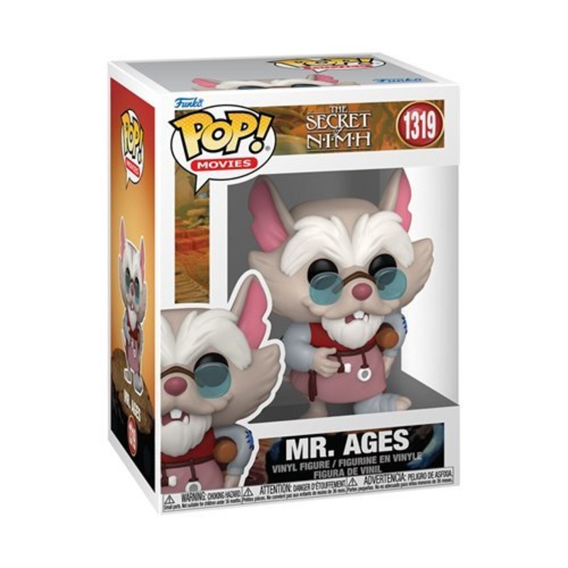 Mr. Agnes Funko Pop! Movies The Secret of NIMH - Approx. 3 3/4" Collectible Vinyl Figure #1319 Bundled with Display Box Protector Case
