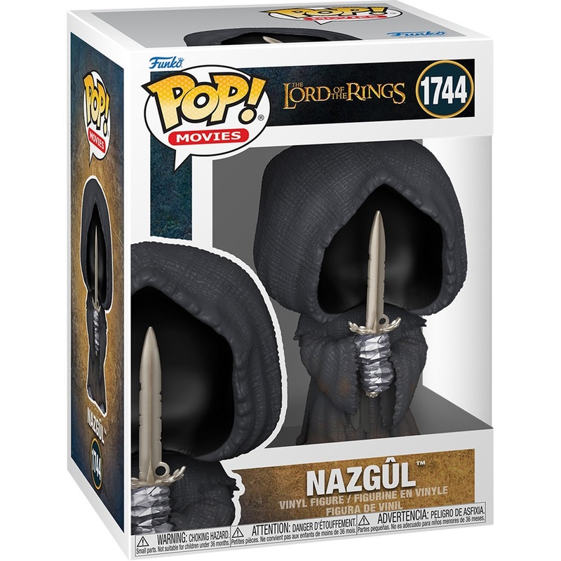Nazgul Funko Pop! Movies The Lord of the Rings - Approx. 4 1/4" Collectible Vinyl Figure #1744 Bundled with Display Box Protector Case