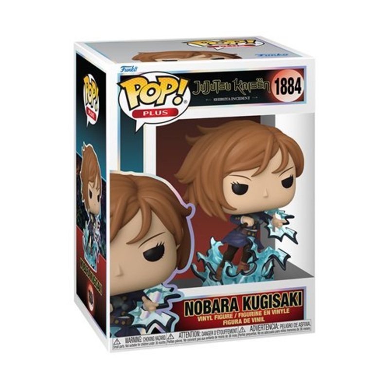 Nobara Kugisaki Funko Pop! Plus Jujutsu Kaisen Shibuya Incident - Approx. 4" Collectible Vinyl Figure #1884 with Display Box Protector Case