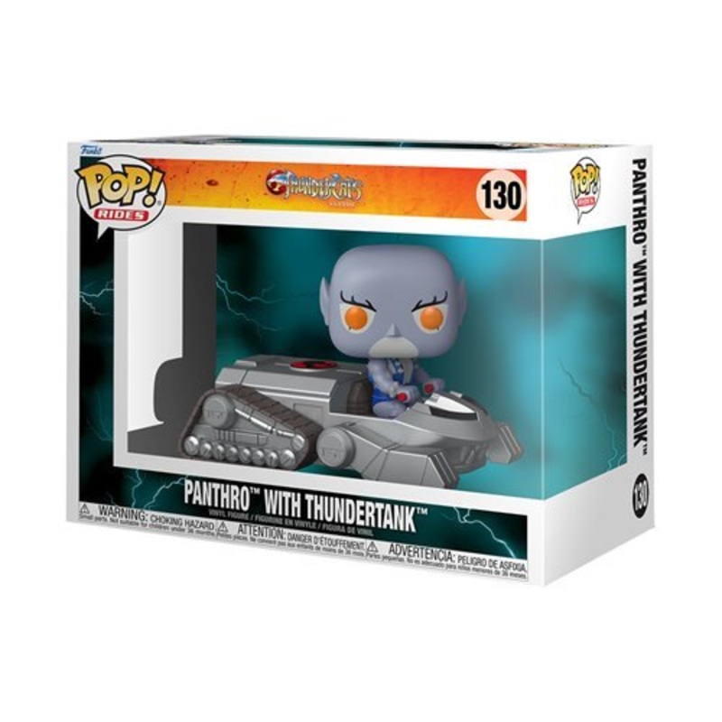Panthro with Thundertank #130 Funko Pop! Rides ThunderCats - Approx. 3 3/4" Collectible Vinyl Figure